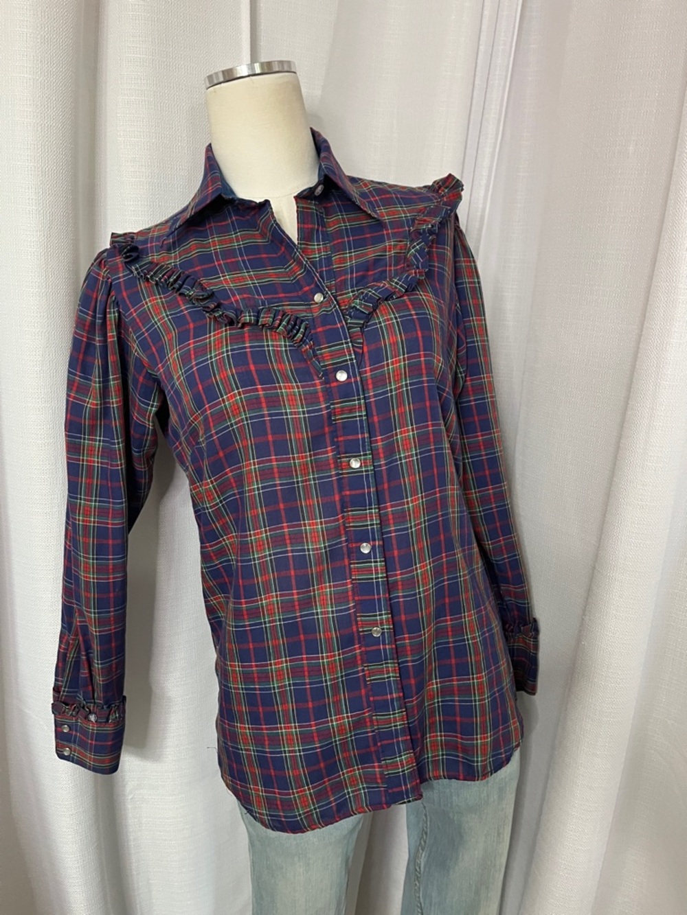 Vintage Rockmount Ranch Wear Pearl Snap Cowgirl Shirt